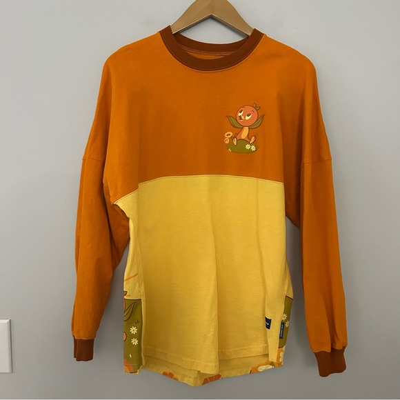 Disney Orange Bird Spirit Jersey 2023 Epcot Flower & Garden Festival Long Sleeve - Picture 2 of 6
